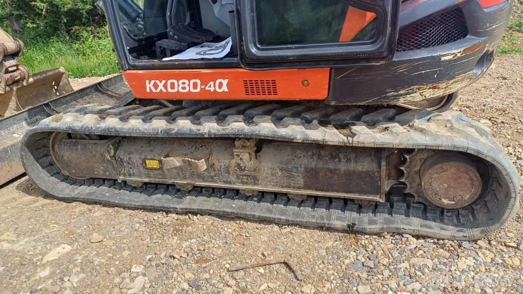 Kubota KX 080-4 Midikoparki  7t - 12t