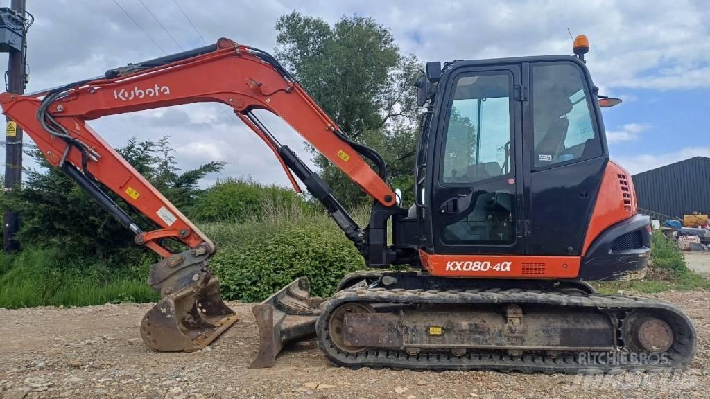 Kubota KX 080-4 Midikoparki  7t - 12t