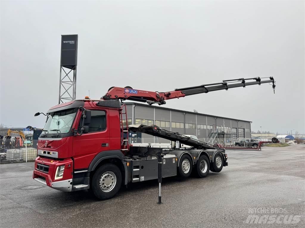 Volvo FMX 500 8X2 Żurawie samochodowe
