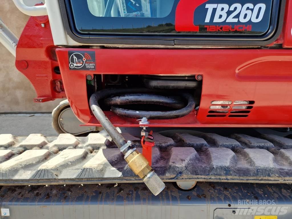Takeuchi TB 260 Minikoparki