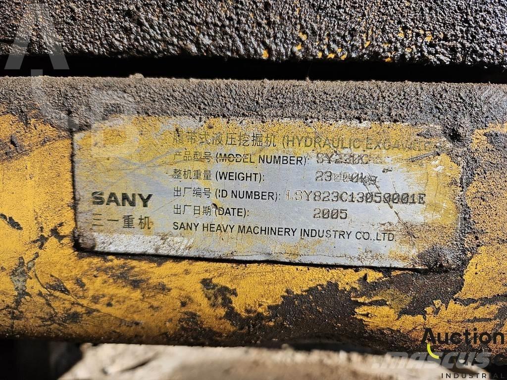 Sany SY 230 C Koparki gąsienicowe