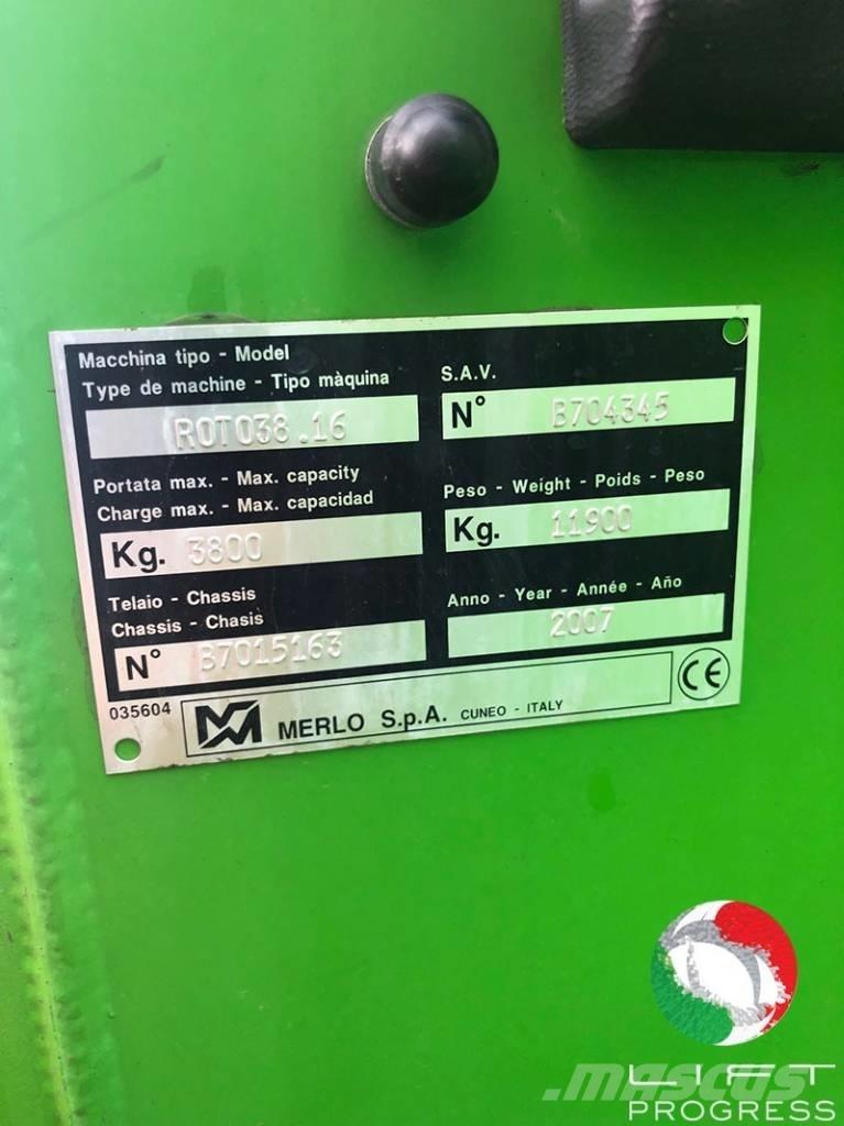 Merlo Roto 38.16 Ładowarki teleskopowe