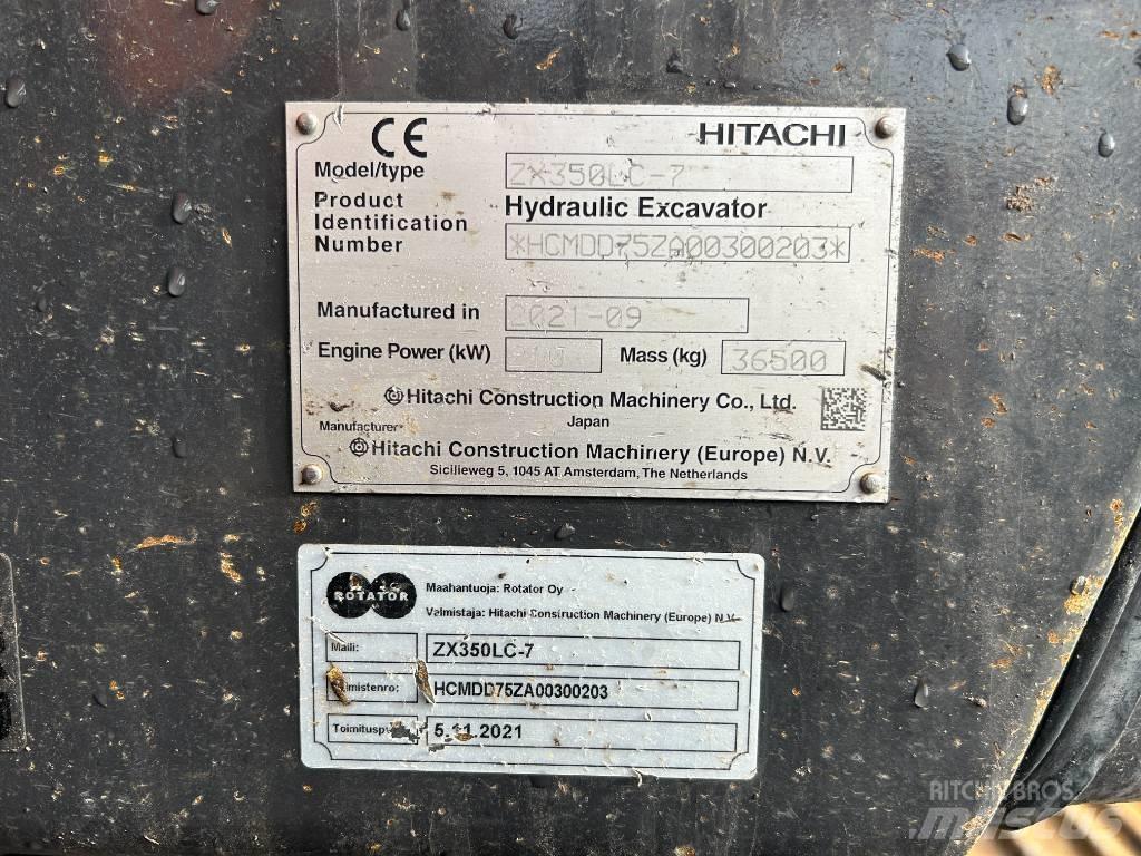Hitachi ZX350LC-7 Koparki gąsienicowe