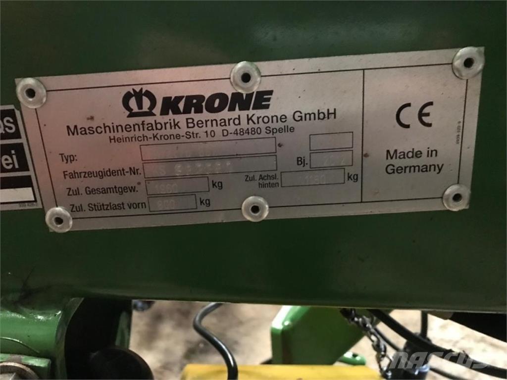 Krone Swadro 807 Ciągnikowe żniwiarki pokosowe