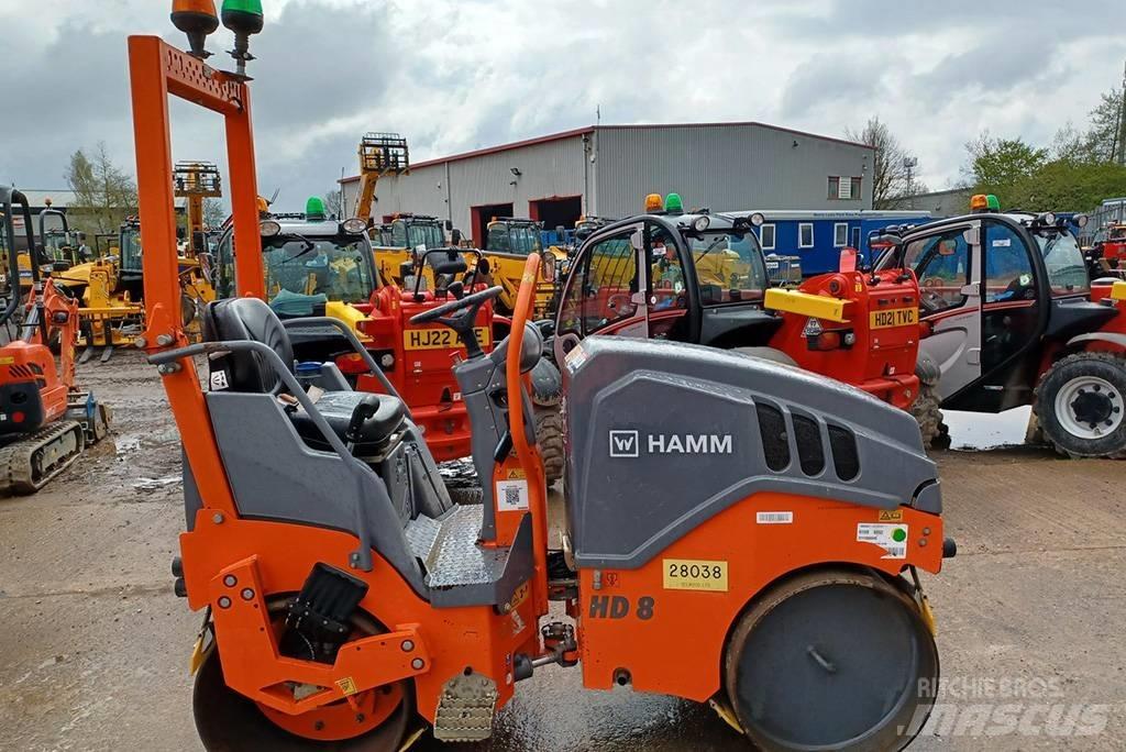 Hamm HD 8 VV Walce dwubębnowe