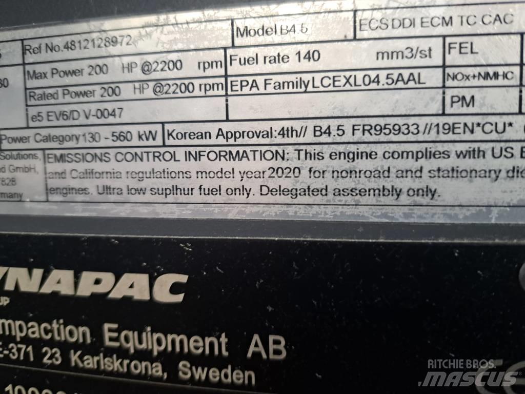 Dynapac CA6000D Walce jednobębnowe