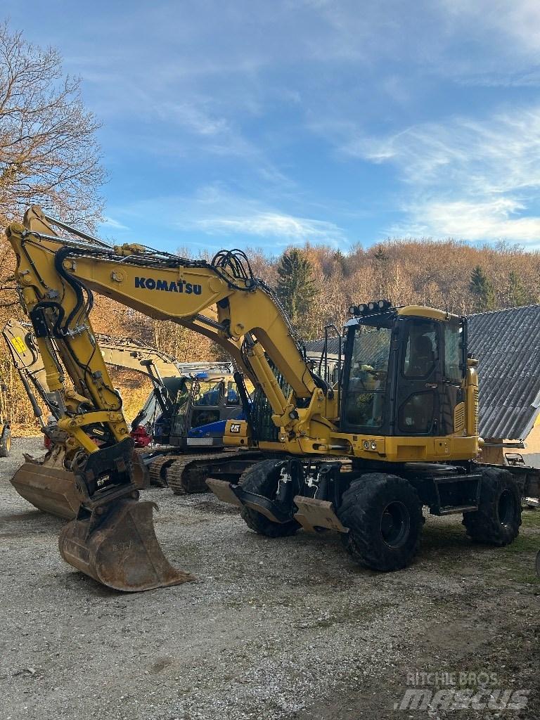 Komatsu Pw118mr11 Koparki kołowe