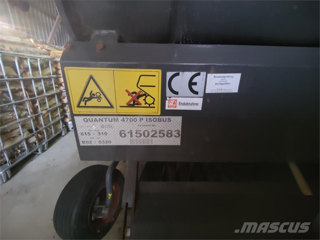 CLAAS Quantum 4700 Przyczepy samozaładowcze