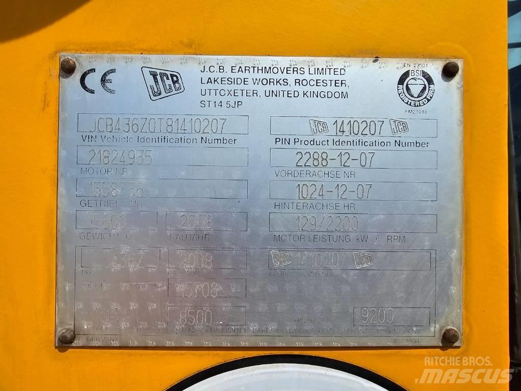 JCB 436 ZX Ładowarki kołowe