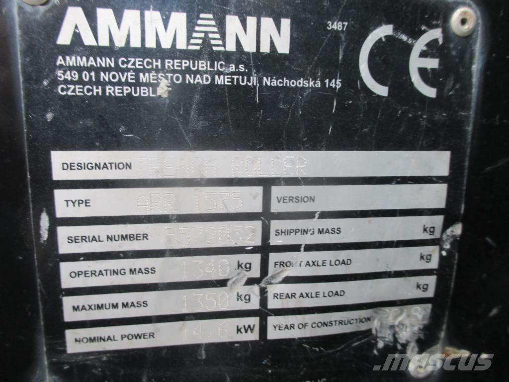 Ammann ARR 1575 Walce dwubębnowe