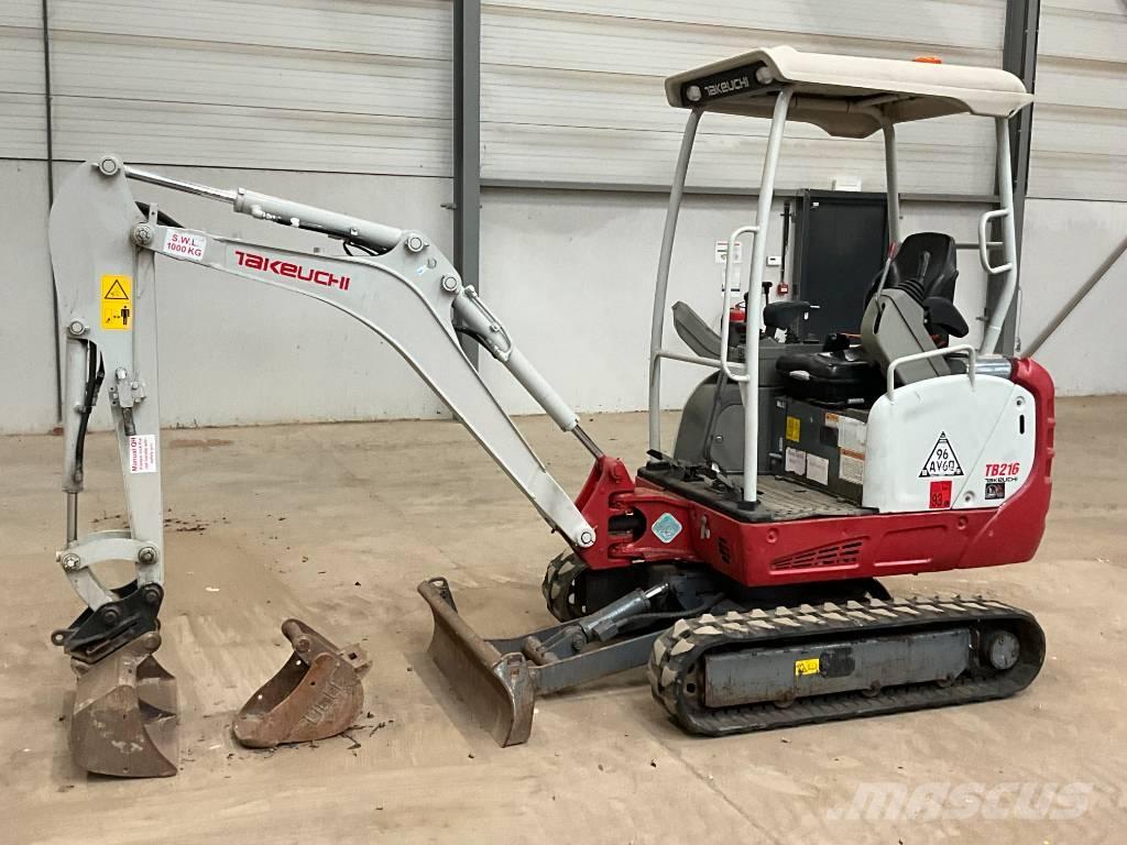 Takeuchi TB 216 Minikoparki