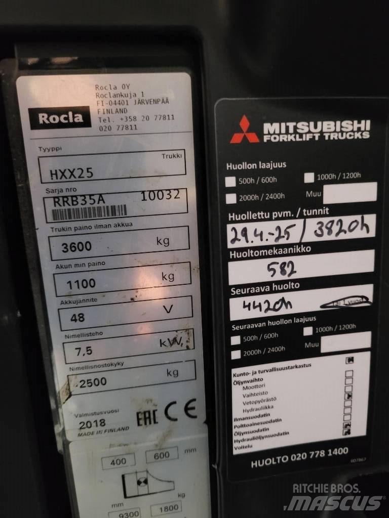 Rocla HXX25 Wózki widłowe wysokiego składowania