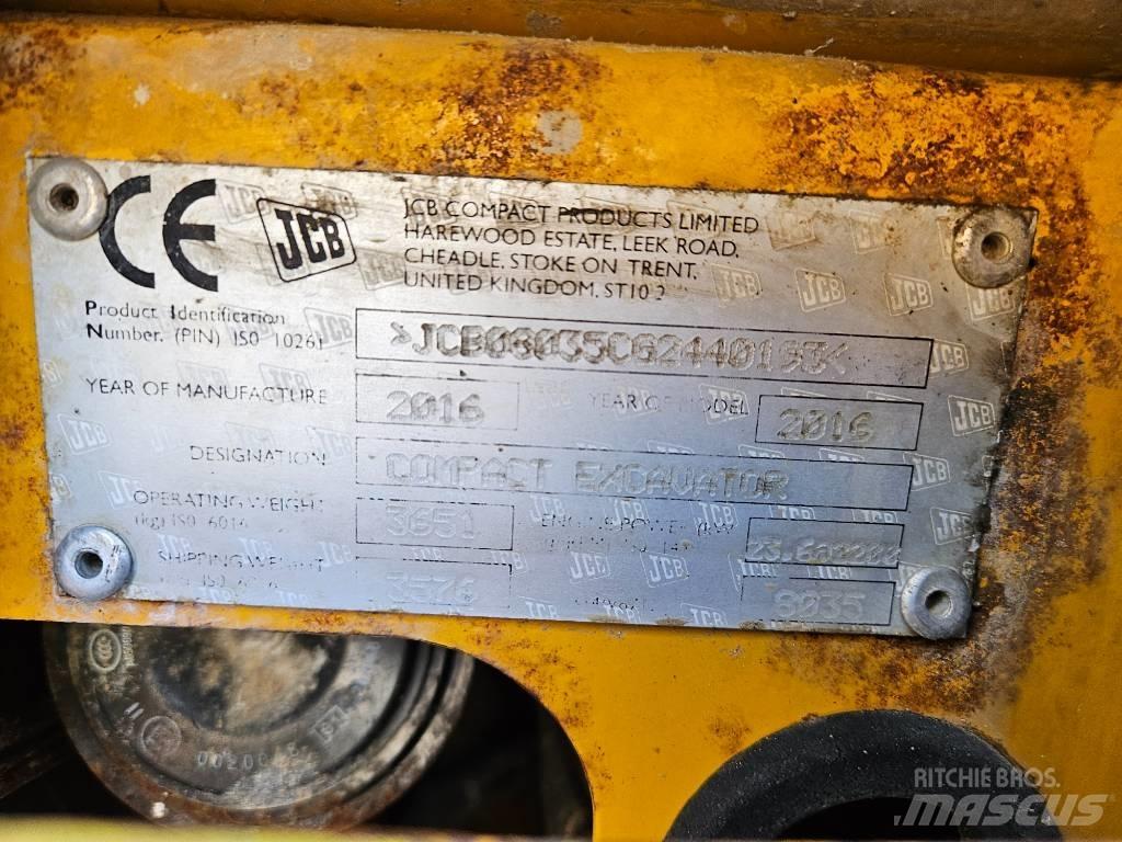 JCB 8035 Minikoparki