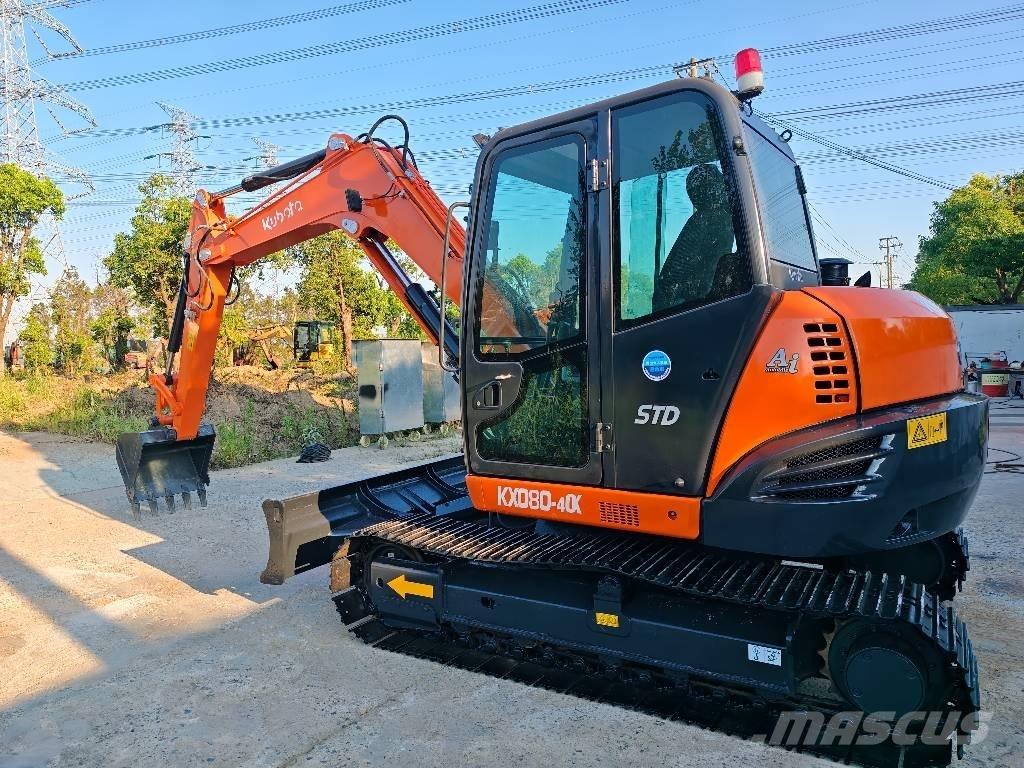 Kubota KX 080-4 CX Midikoparki  7t - 12t