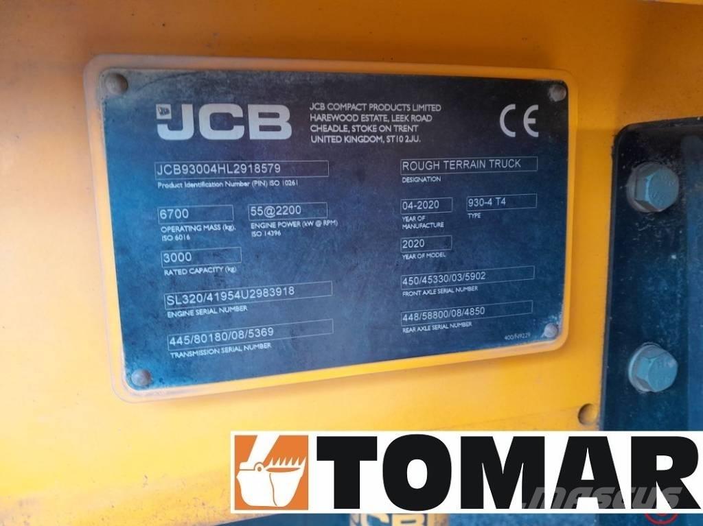 JCB 930-4 Wózki widłowe terenowe