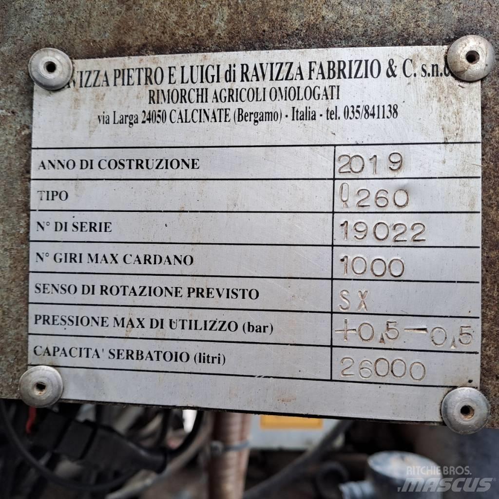 RAVIZZA CB260S4ASIB Cysterny do szlamu