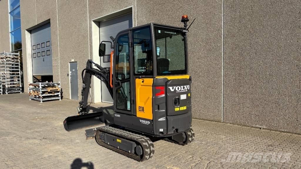Volvo EC 18 Electric Minikoparki