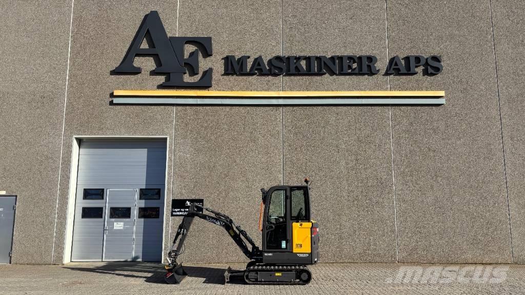 Volvo EC 18 Electric Minikoparki