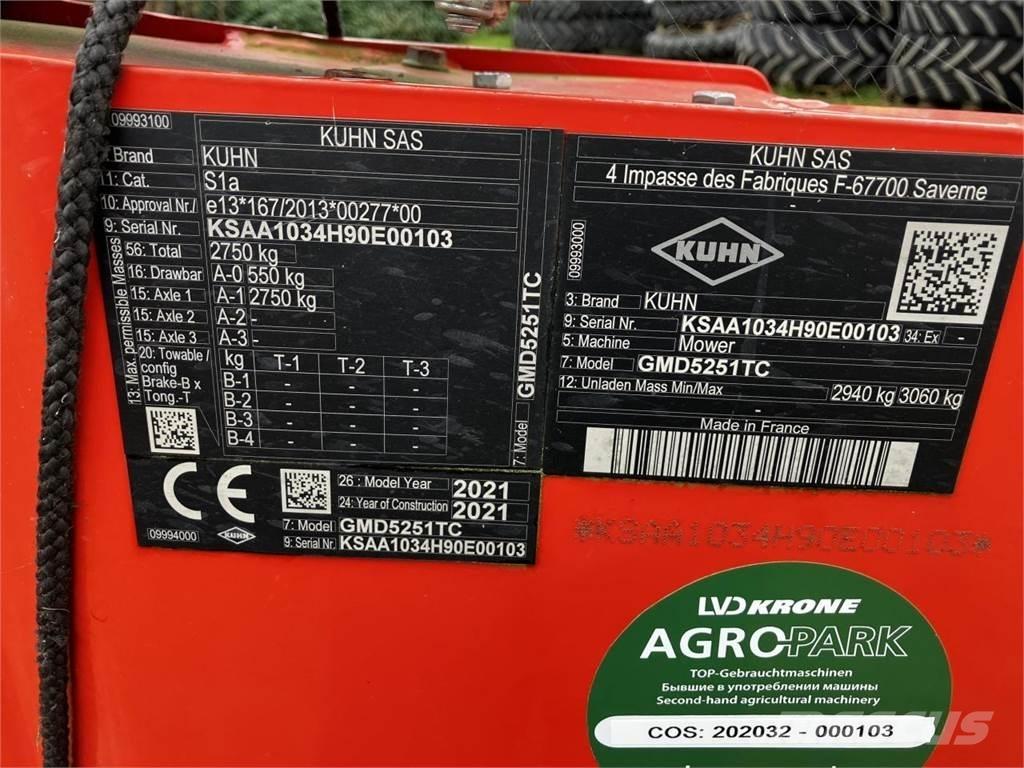 Kuhn GMD5251TC Kosiarki