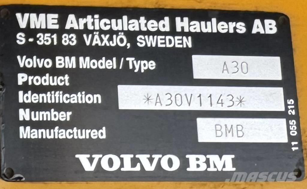 Volvo A 30 Wozidła przegubowe