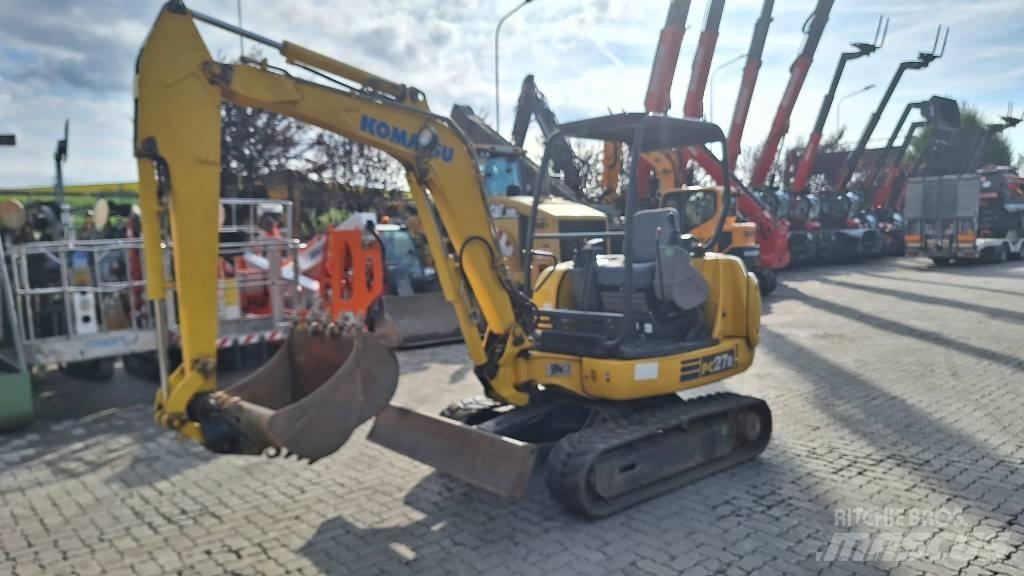Komatsu PC27R-8 Minikoparki