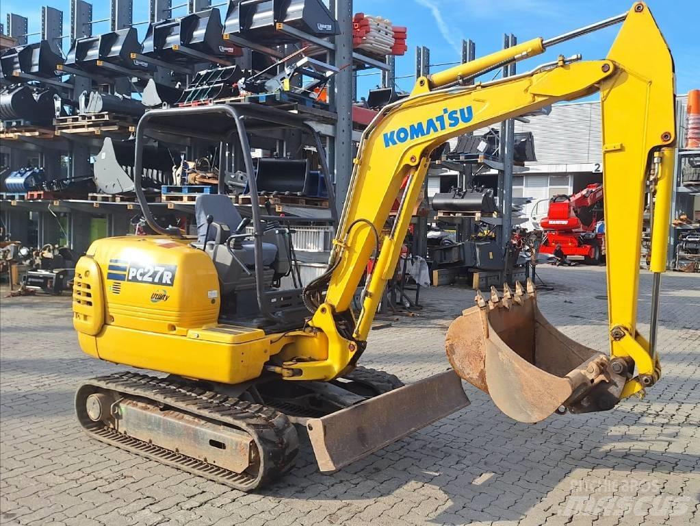 Komatsu PC27R-8 Minikoparki