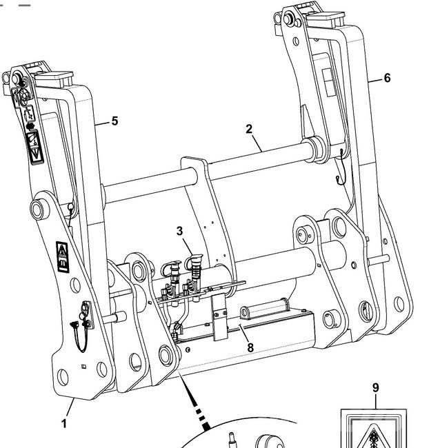 JCB 4 CX Szybkozłącza