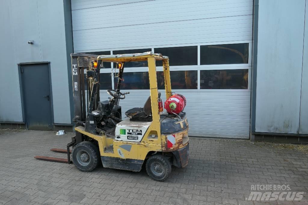 TCM FG 15 N17 Wózki LPG