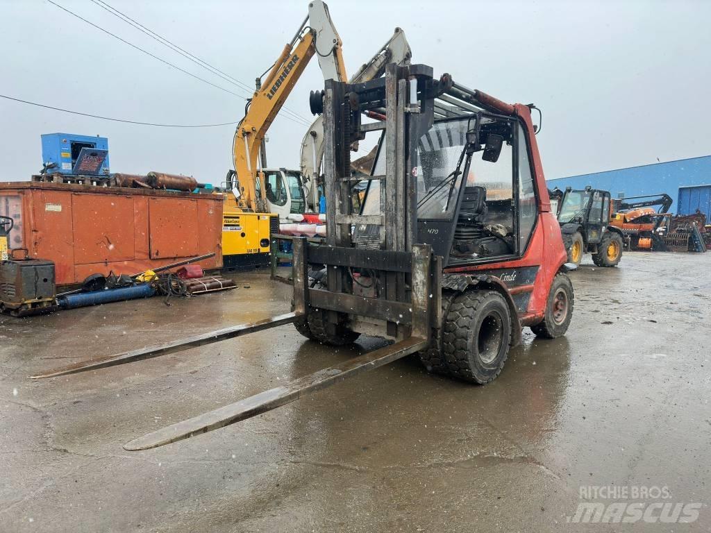 Linde H70D Wózki Diesla