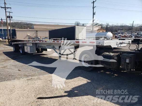 Benson ALUM FLATBED Platformy / Naczepy z otwieranymi burtami