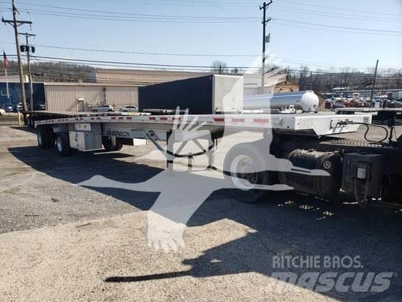 Benson ALUM FLATBED Platformy / Naczepy z otwieranymi burtami