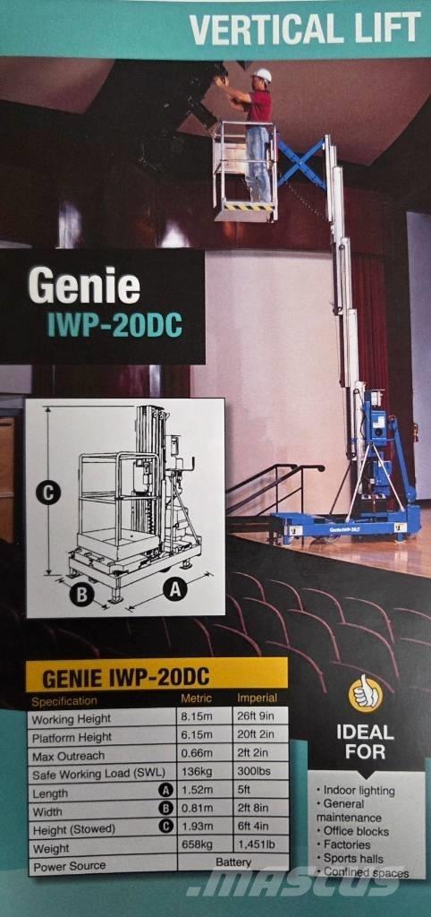 Genie IWP 20 S Podnośniki masztowe