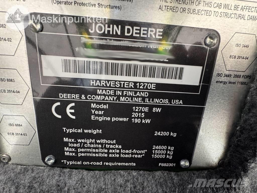 John Deere 1270 E Harwestery