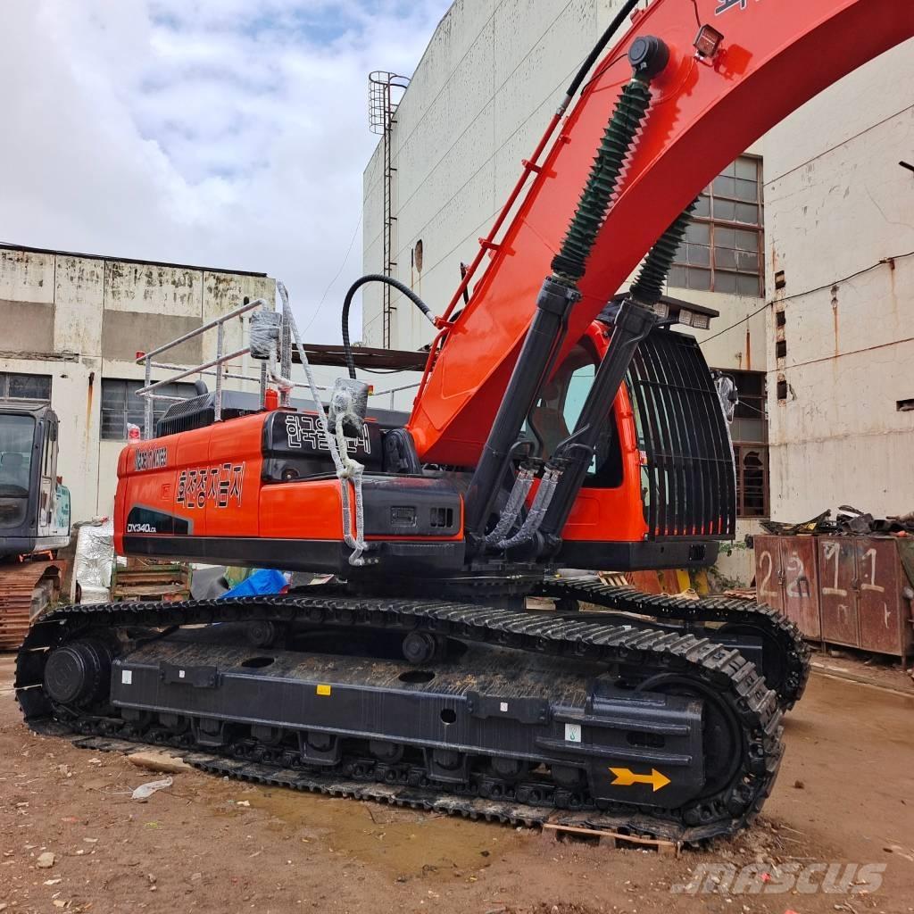 Doosan DX 340 Koparki gąsienicowe