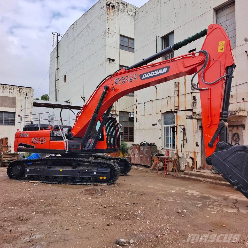 Doosan DX 340 Koparki gąsienicowe