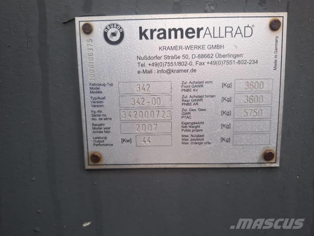 Kramer 380 Ładowarki kołowe