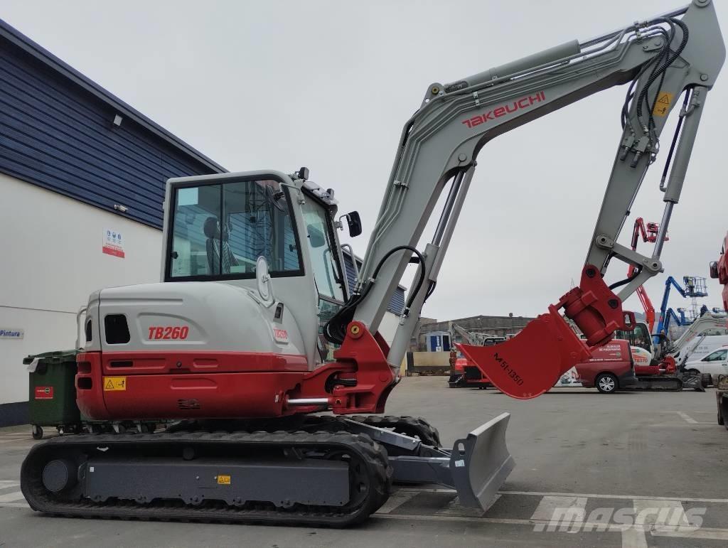 Takeuchi TB 260 Minikoparki