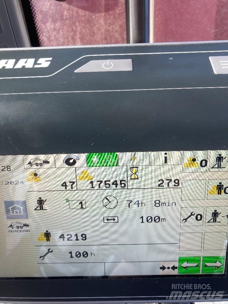 CLAAS Quadrant 4000 Prasy kostkujące