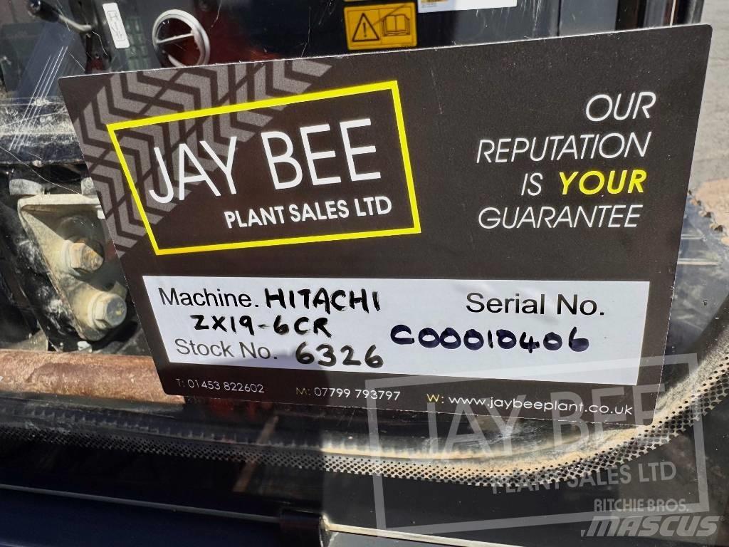Hitachi ZX 19 U Minikoparki