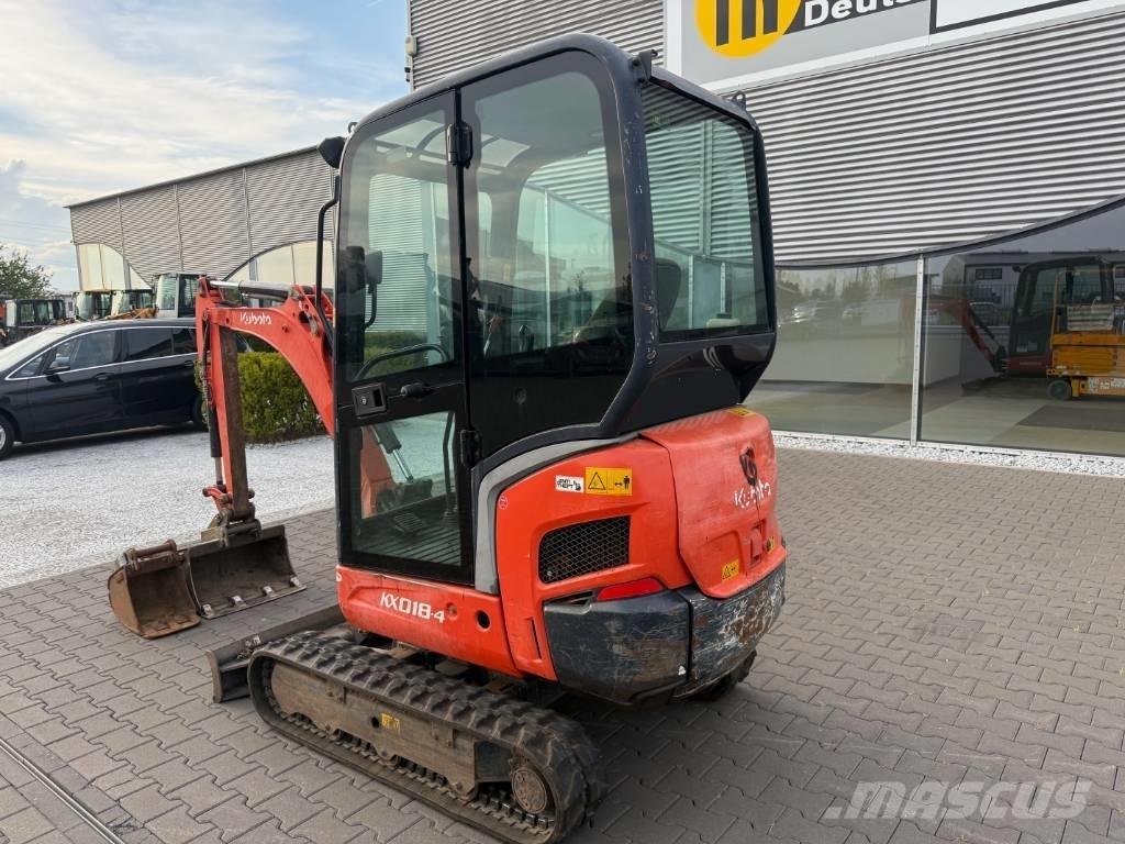 Kubota KX 018-4 Minikoparki