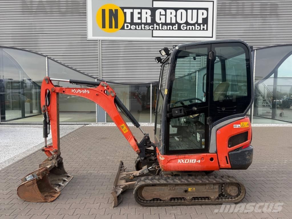 Kubota KX 018-4 Minikoparki