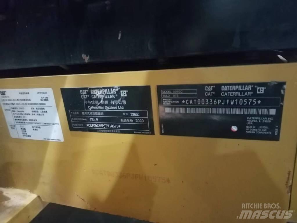 CAT 2020 CAT 336Gc Koparki kołowe