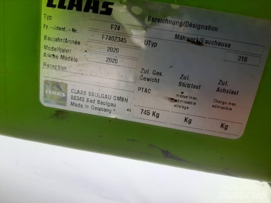 CLAAS disco 3150 f Kosiarki ze wstępną obróbka paszy