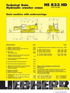 Liebherr HS 833 HD Koparki zgarniakowe