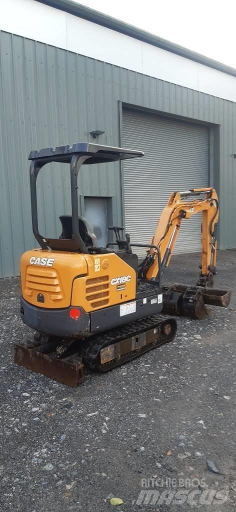 CASE CX18C CANOPY Minikoparki