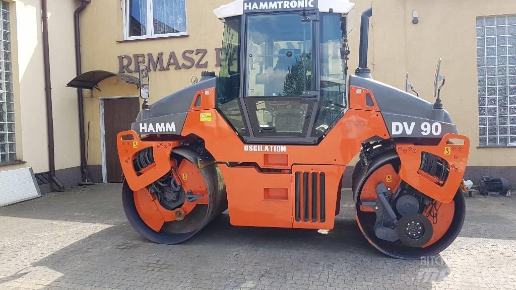 Hamm DV 90 VO Walce dwubębnowe