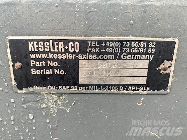 Kessler D 91 MODELS Mosty, wały i osie