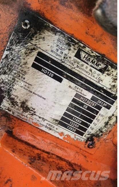 Hamm HD 120 Walce dwubębnowe