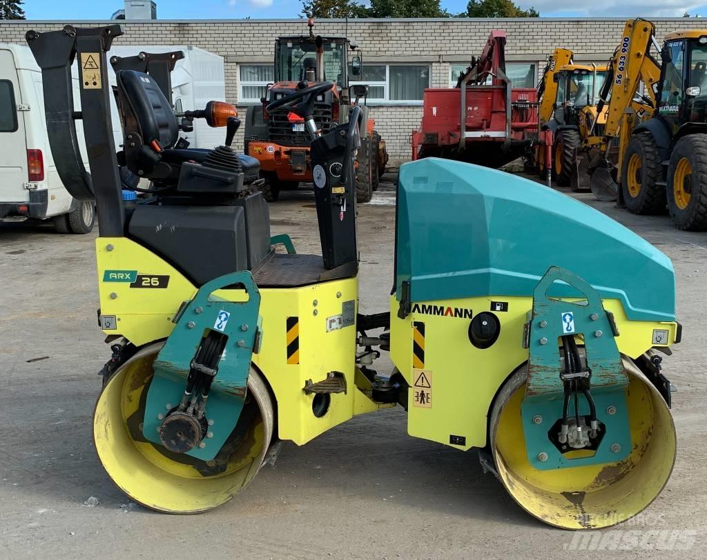 Ammann ARX 26 Walce dwubębnowe