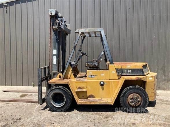 Daewoo D70 Wózki Diesla